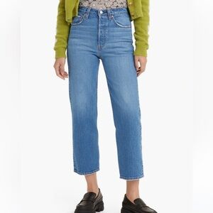 Levi’s Ribcage Straight Ankle 28